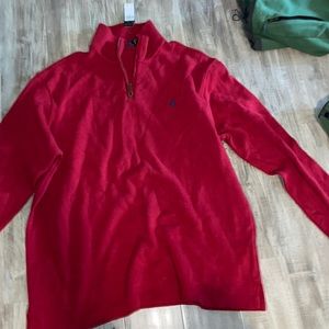 Ralph Lauren polo maroon XL